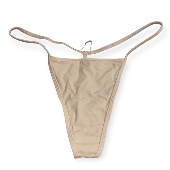 SKIMS T-String Thong Panties - NWT - XL - Sand - Picture 5 of 7
